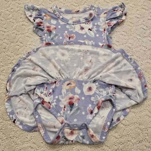 Posh Peanut Samantha Ruffled Cap-Sleeve Twirl Dress - Picture 6 of 6